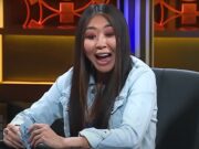 Maria Ho ficou surpresa com o showdown (Foto: Reprodução/YouTube @GGPoker)