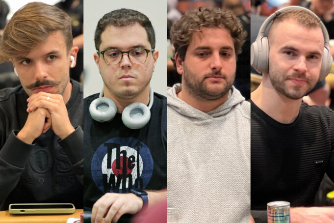 Yuri Martins, Brunno Botteon, João Simão e Renan Bruschi estarão na WSOP Paradise