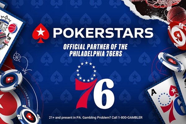 PokerStars e Philadelphia 76ers agora são parceiros