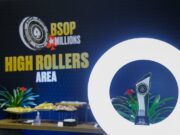 O troféu e o generoso prêmio aguardam o campeão do 2-Day High Rollers