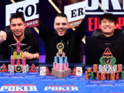 Sokratis Linaras, Ermanno Di Nicola e Wing Po Liu agora possuem braceletes da WSOP