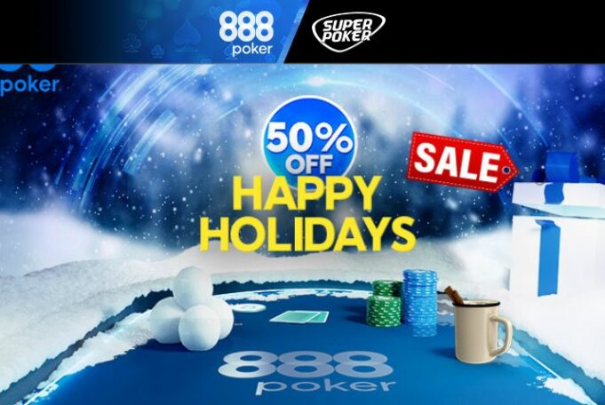 Holiday Sale de 50% é a grande atração do 888poker no fim de ano