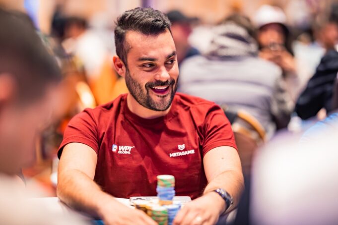 Mateus Carrión se classificou na ponta do chip count (Foto: WPT)