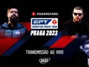 Flávio Del Valle e Felipe Phil comandam a transmissão do EPT Praga