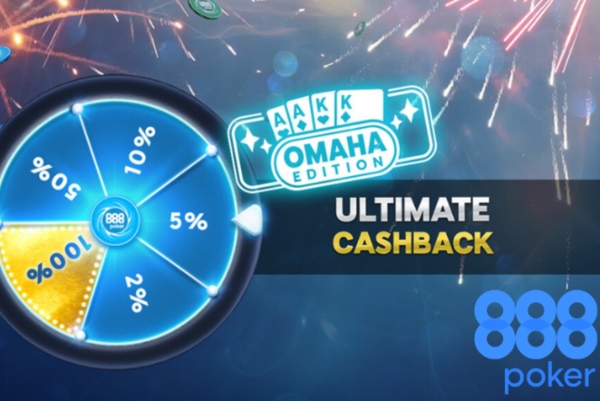 O Ultimate Cashback está disponível nas mesas de cash game de Omaha