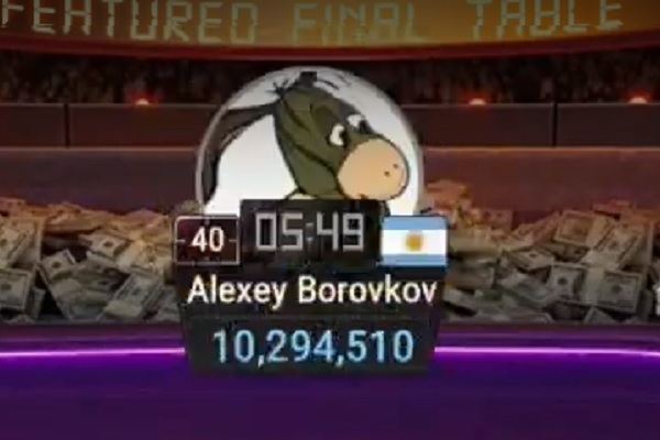 Alexey Borovkov venceu o GGMillion$ em grande estilo