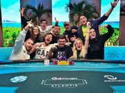 Allan Mello fez a festa com os brasileiros na WSOP Paradise