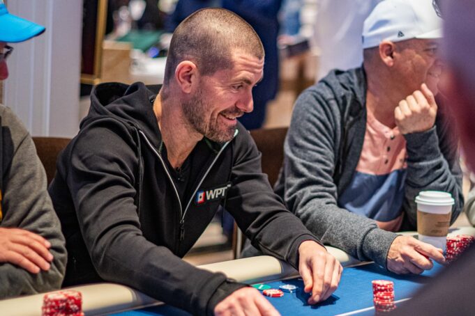 Gus Hansen se divertiu no Meet-Up Game do WPT