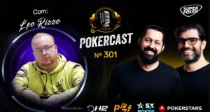 Léo Rizzo esteve no episódio 301 do Pokercast