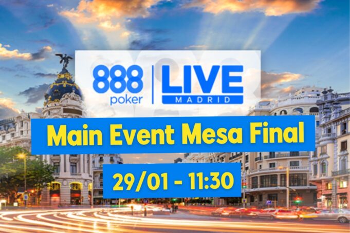 O 888LIVE Madrid chega ao fim na segunda-feira (29)