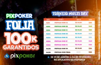 PixPoker Folia é chance de forra e festa