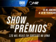 Show de Prêmios do H2 Club São Paulo acontecerá até o dia 18 de fevereiro