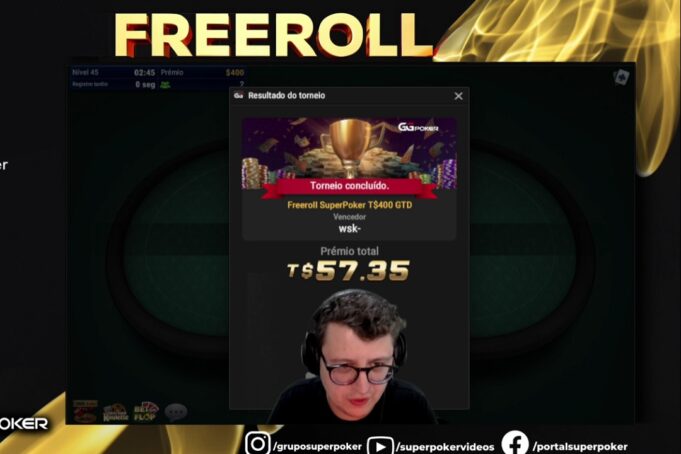 Título de Antônio Rodrigues foi transmitido na Twitch do SuperPoker