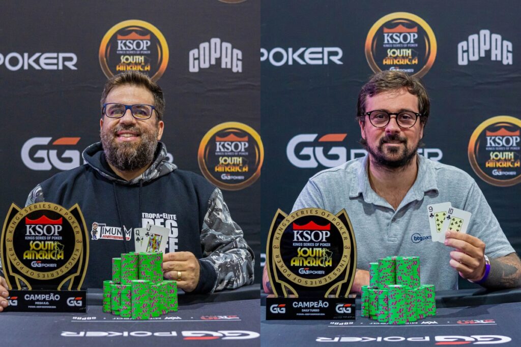 Eli Fagundes Jr. e Yann Mutz também cravaram no KSOP GGPoker South America