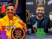 Luciano Machiarelli e Marco Aurélio "Salsicha" venceram torneios no KSOP GGPoker South America