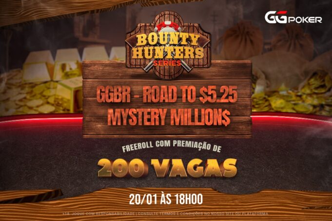 Road to Mystery MILLION$ colocará 200 brasileiros no torneio no GGPoker