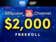 Freeroll distribuirá US$ 2 mil no 888poker neste sábado (2)