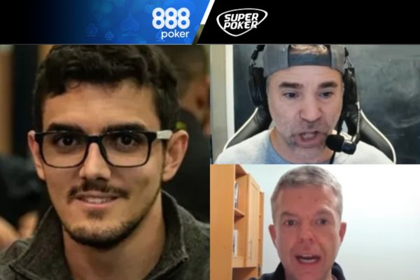 David Tuchman e Nick Wealthall ficaram surpresos com a mão final no 888poker