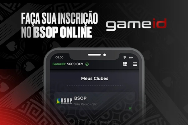 O GameID é uma forma prática de se inscrever no BSOP SP