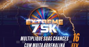 O Extreme 75K terá início às 18h (horário de Brasília)