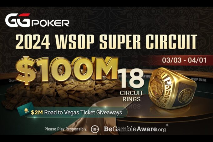 WSOP Super Circuit agitará o mês de março no GGPoker