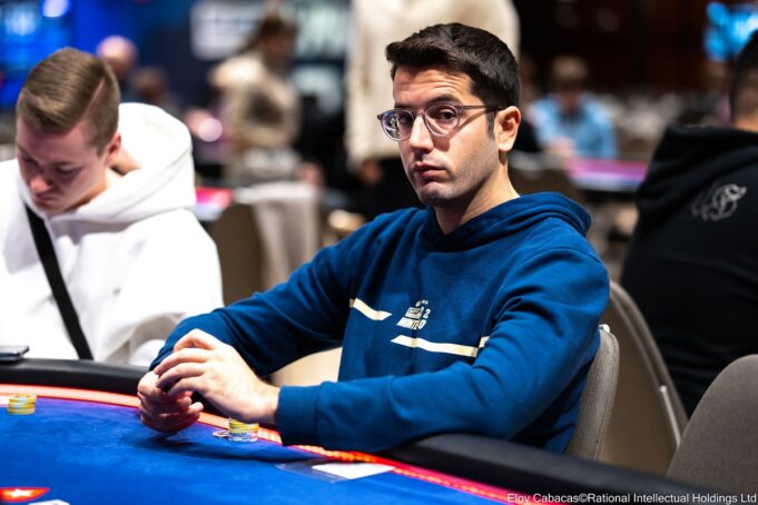 Juan Pardo juntou um grande stack no Dia 1 do Super High Roller