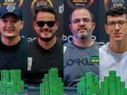 Willian Melo, Thiago Wendal, Pedro Felipe e Daniel Noronha cravaram no KSOP GGPoker SA