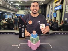 Manoel Elísio, campeão do Main Event do CPH