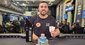 Manoel Elísio, campeão do Main Event do CPH