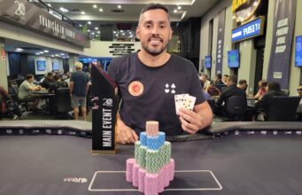 Manoel Elísio, campeão do Main Event do CPH