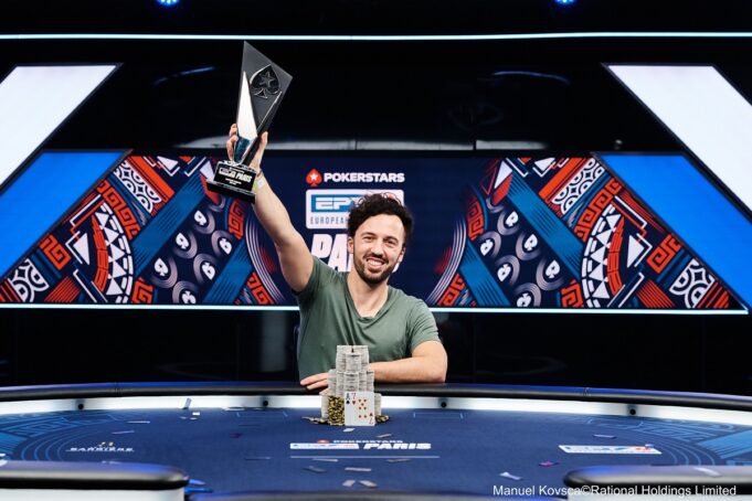 Mateusz Moolhuizen, campeão do FPS Main Event no EPT Paris