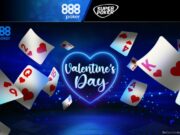 O freeroll é atração do 888poker no Valentine's Day