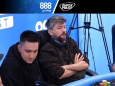 Alexandru Varninschi ficou com cara de poucos amigos no 888poker LIVE Bucareste