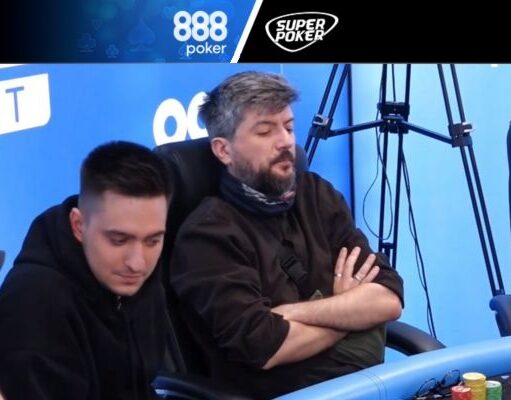 Alexandru Varninschi ficou com cara de poucos amigos no 888poker LIVE Bucareste