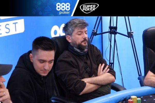 Alexandru Varninschi ficou com cara de poucos amigos no 888poker LIVE Bucareste