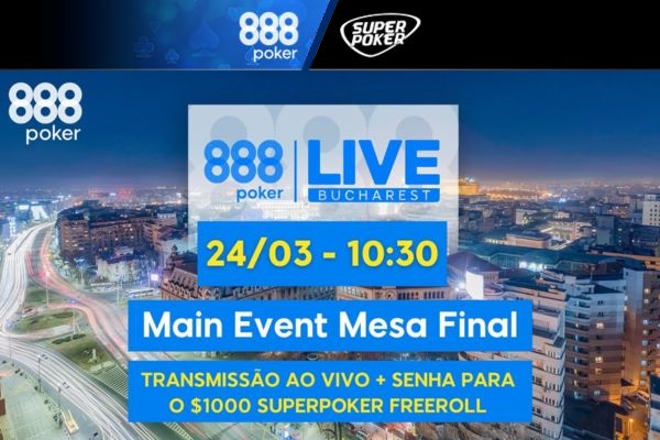 O SuperPoker trará todas as emoções da FT do 888poker LIVE Bucareste