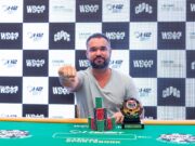 Ariel Bahia, campeão do 2-Day High Rollers da WSOP Brazil