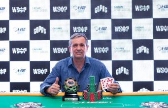 Celso Sirtoli, campeão do Last Shot Turbo da WSOP Brazil