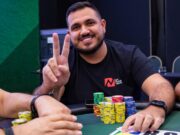 Caique Morais figurou no topo do chip count