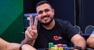 Caique Morais figurou no topo do chip count