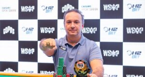 Marcelo Valadares, campeão do 8-Game da WSOP Brazil