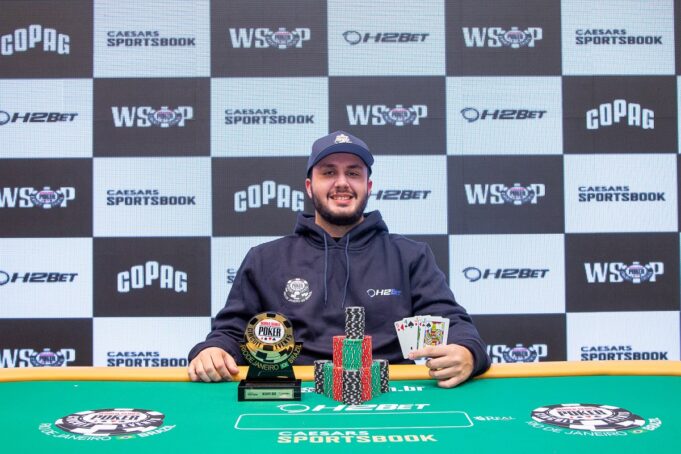 Cláudio Fonseca, campeão do PL Omaha KO da WSOP Brazil