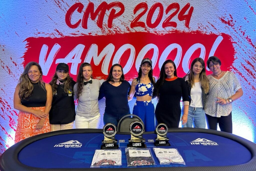 Mesa Final do Ladies do Campeonato Mineiro de Poker