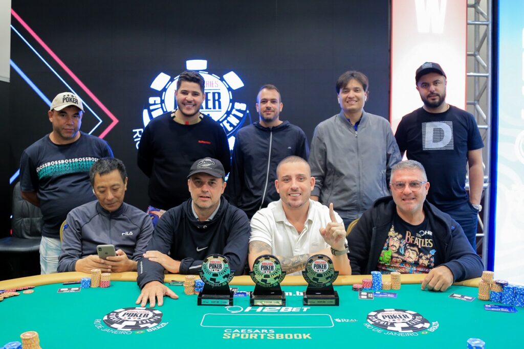 Mesa final do Turbo Deepstack KO da WSOP Brazil