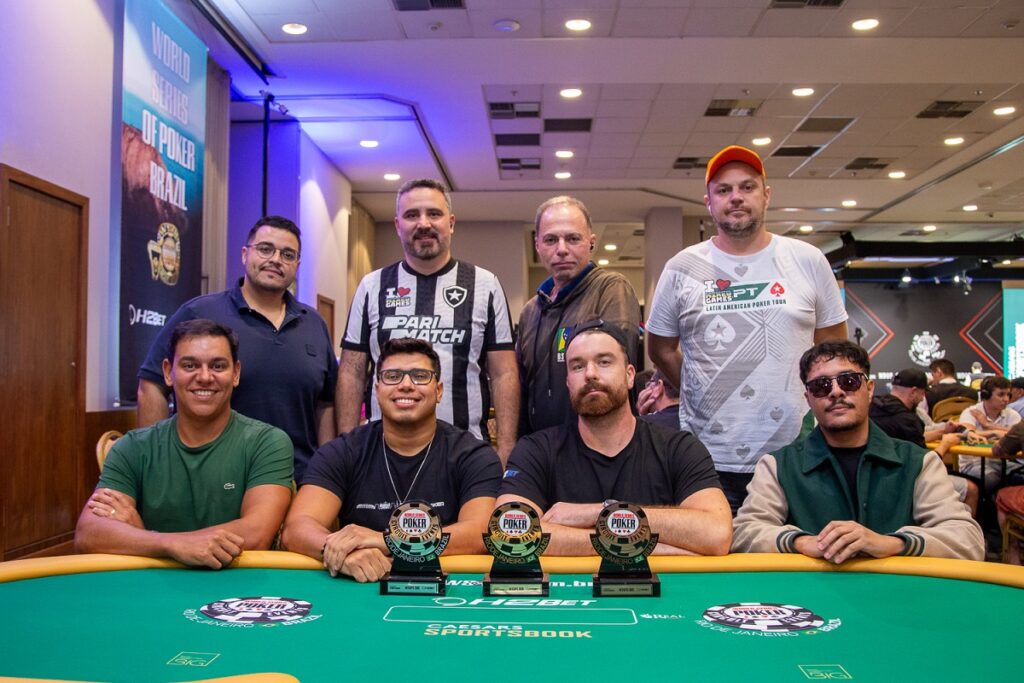 Mesa final do Big O da WSOP Brazil