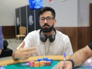 Josué Ramos, chip leader do Dia 1C do Main Event da WSOP Brazil