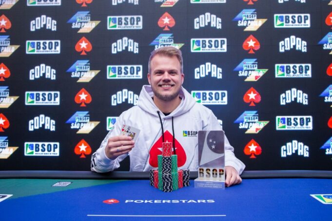 Julio Steffen - Campeão do Mixed Games Dealers Choice do BSOP São Paulo