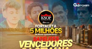 Mais jogadores garantiram um lugar no KSOP GGPoker Fortaleza