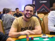 Leandro Rego, chip leader do Dia 1B do Main Event da WSOP Brazil