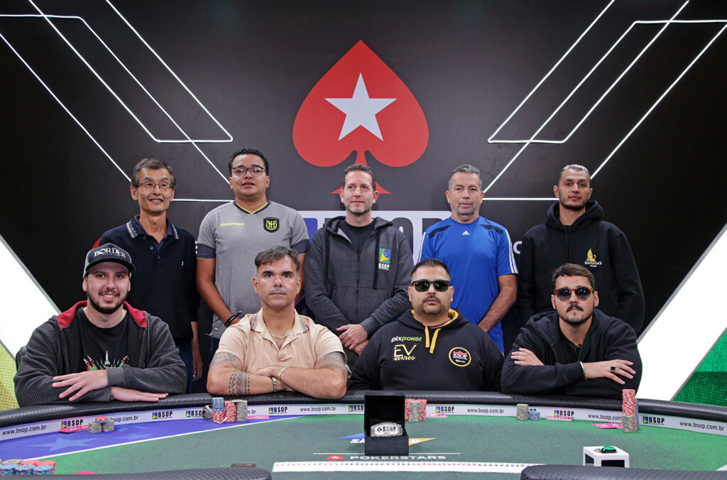 Mesa Final do Main Event do BSOP São Paulo